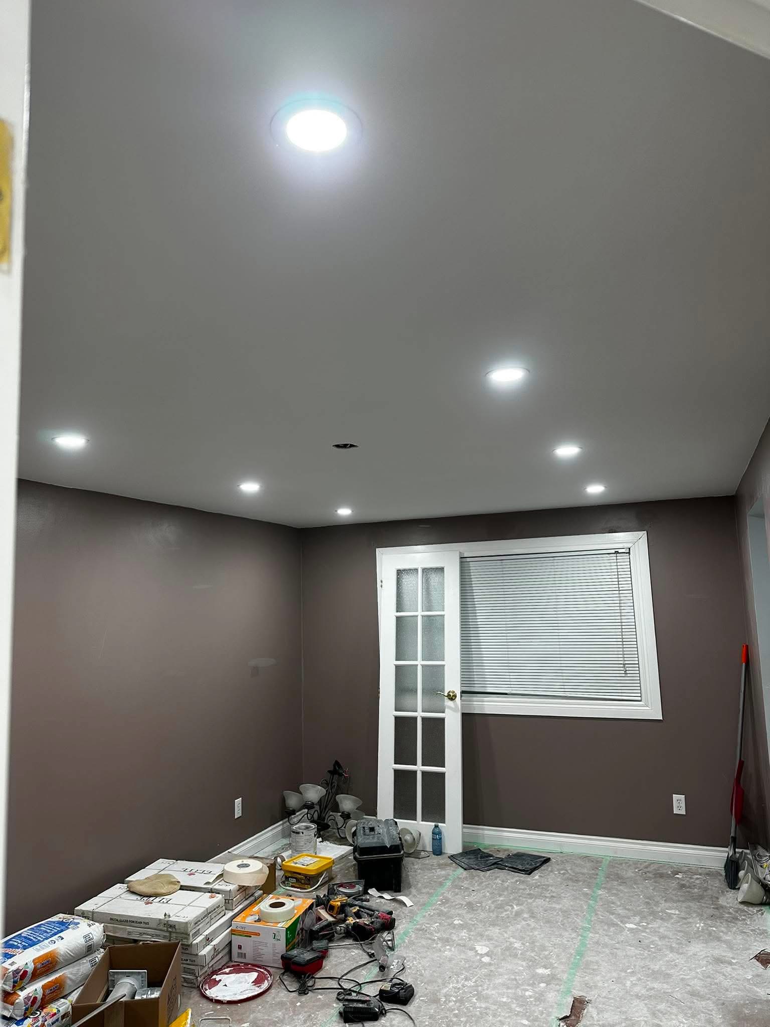 Finished ceiling project photo 8